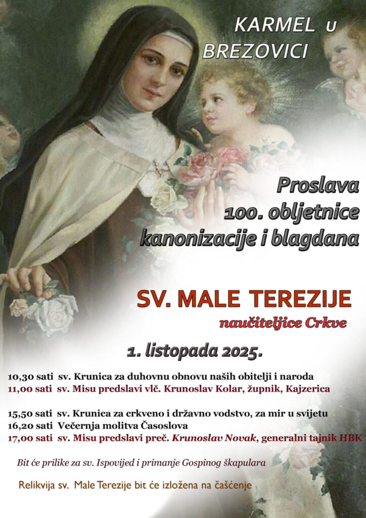 Proslava blagdana sv. Male Terezije
