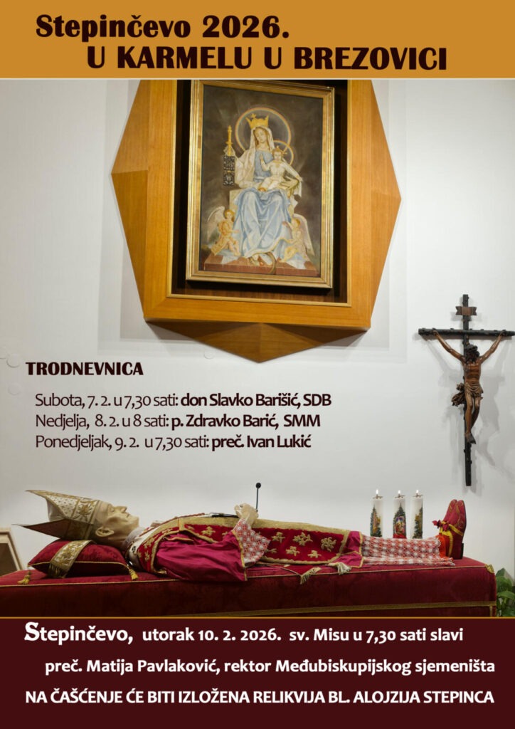 Proslava Stepinčeva u Karmelu u Brezovici