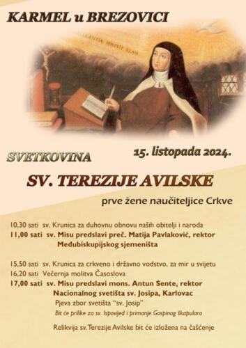 Plakat-sv.Terezija-Avilska